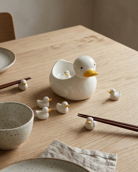 Duck Family Chopstick Holder