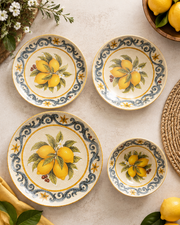 Citrus Lemon Heritage - 24 Pieces Dinner Set