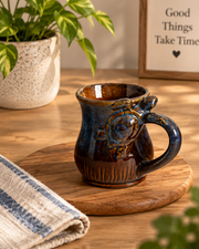 Azure Tide Sea Turtle Ceramic Mug