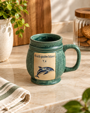 South Padre Island Coastal Dolphin Ceramic Mug