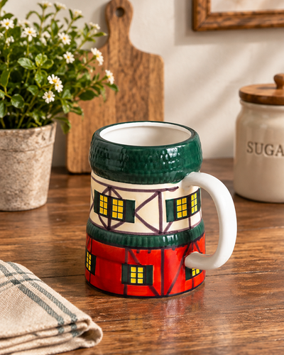 Alpine Village Ceramic Beer Mug