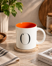 Monogram O Dual-Tone Ceramic Mug