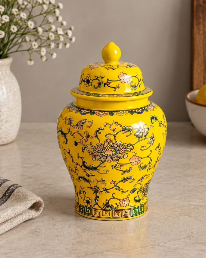 The Imperial Citron Kitchen Canister