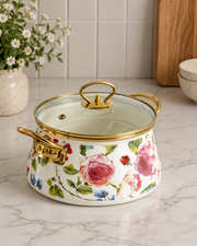 Rose Garden Serving Casserole - Small