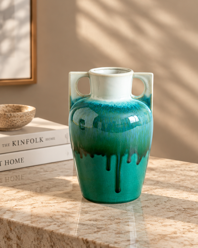 The Aegean Cascade Ceramic Amphora