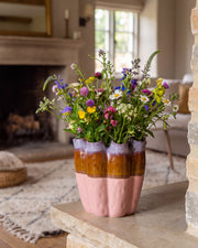 The Tri-Tone Coral Cluster Vase