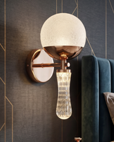 Luxe Drop Glow Wall Light 