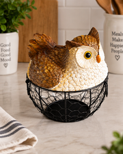 Owl Egg Basket