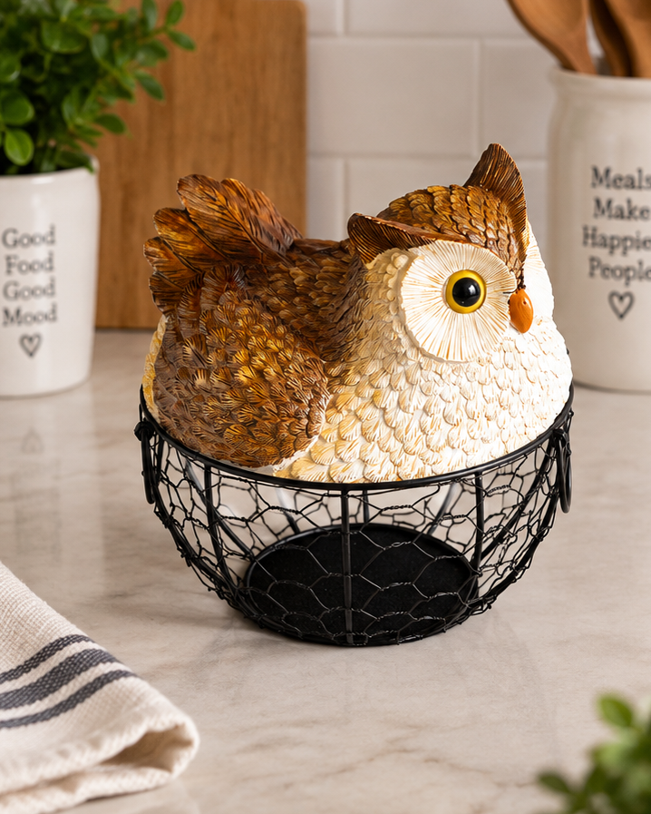 Owl Egg Basket