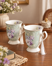 Enchanted Meadow Ceramic Mug - Set of 2