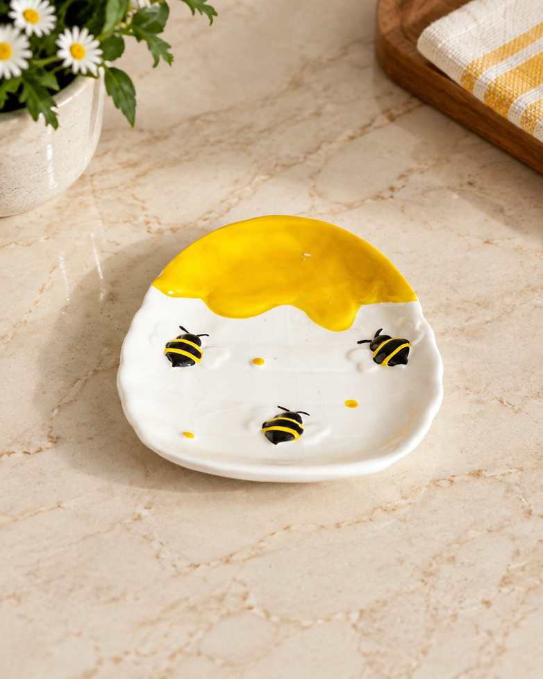 Honeycomb Haven Serving Platter