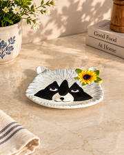 Woodland Whimsy Raccoon Serving Platter