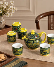 Imperial Dragon - 7 Pieces Tea Set