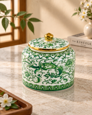 The Verdant Dynasty Kitchen Canister