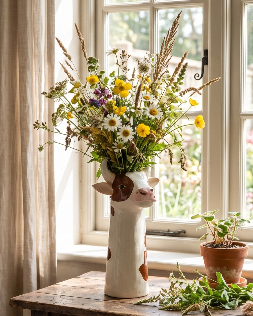The Chestnut Bovine Sculptural Vase