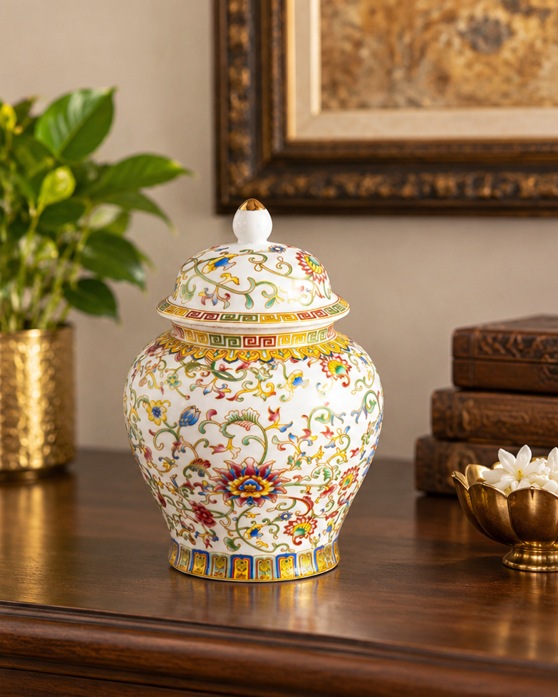 Imperial Floral Scroll Kitchen Canister