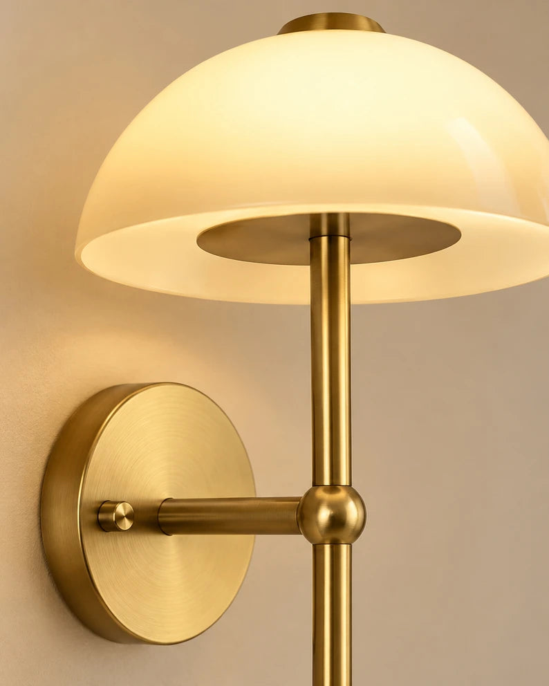Arden Dome Glass Wall Sconce
