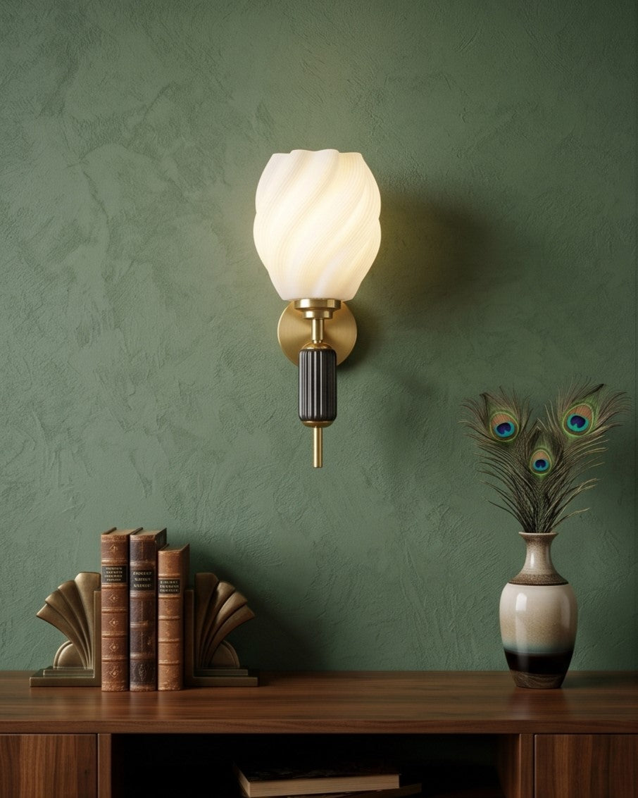 Aurelio Noir Luxe Wall Sconce 