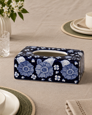 Floral Elegance Rectangular Tissue Holder