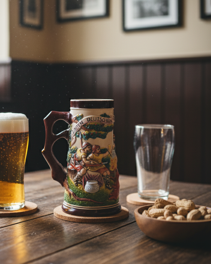 Bavarian Vintage Stein Beer Mug 