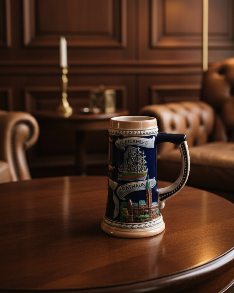 Rathaus Germany Vintage Stein Beer Mug 