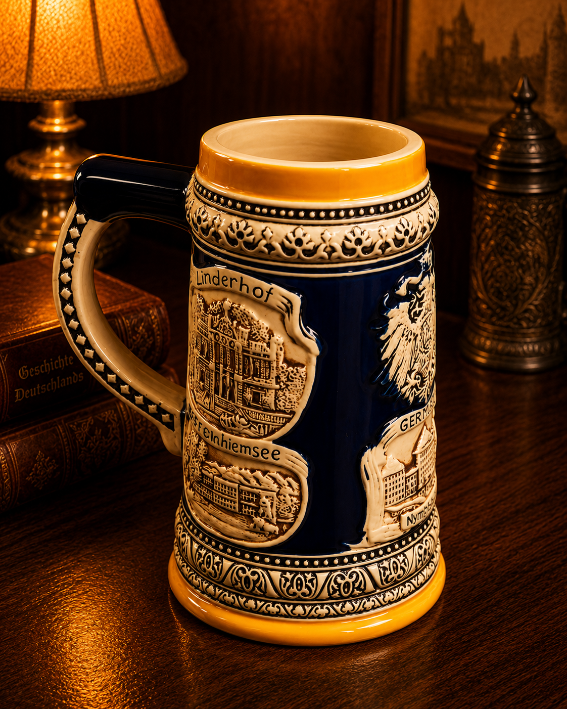 German Landmark - Vintage Stein Beer Mug