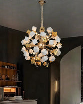 Contemporary Cube Cluster Chandelier - 12 Bulbs 