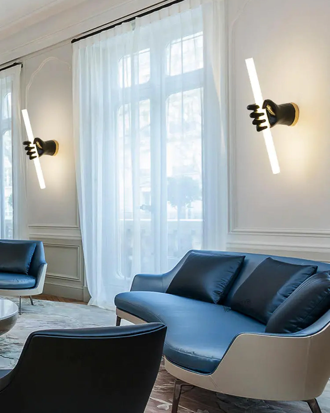 Grip Glow Hand Wall Light 