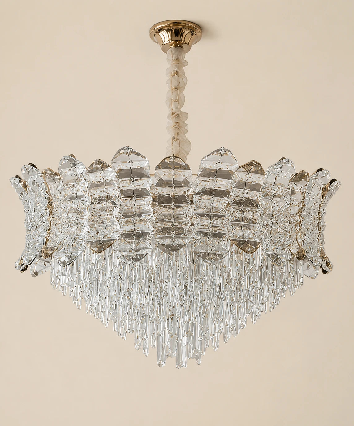 Valerina Crown Crystal Chandelier 