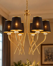 Noctavia Royale Chandelier - 6 Bulb