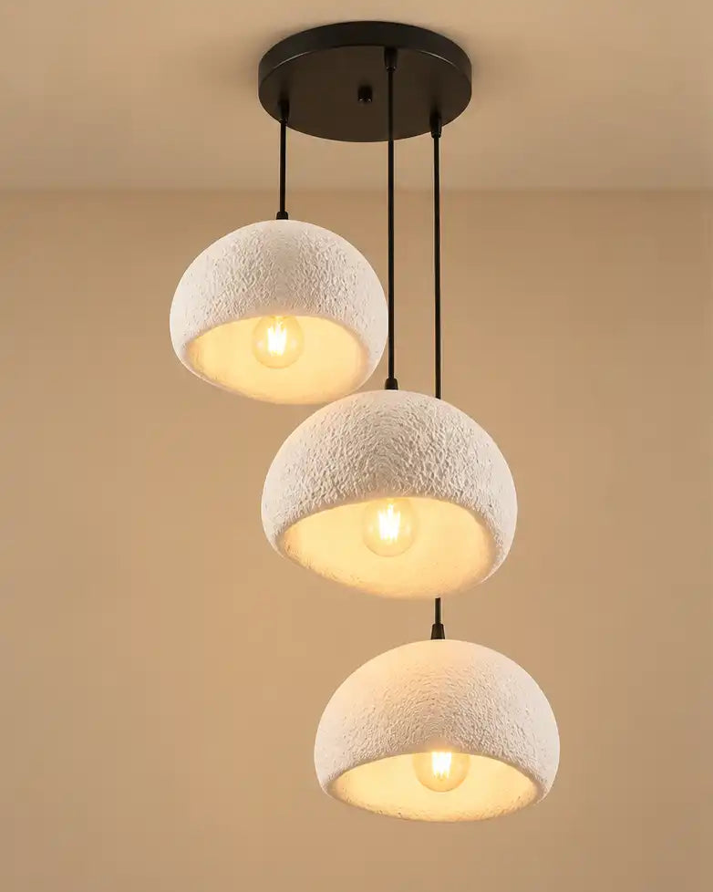 Triple Dome Contemporary Pendant Light