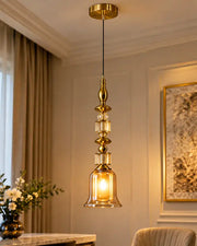 Veyron Eclipse Pendant Light - Amber