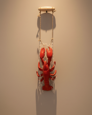 Lobster With Net Wall Decoration - Small