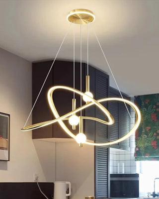 Stellar Balance Hanging LED Chandelier 