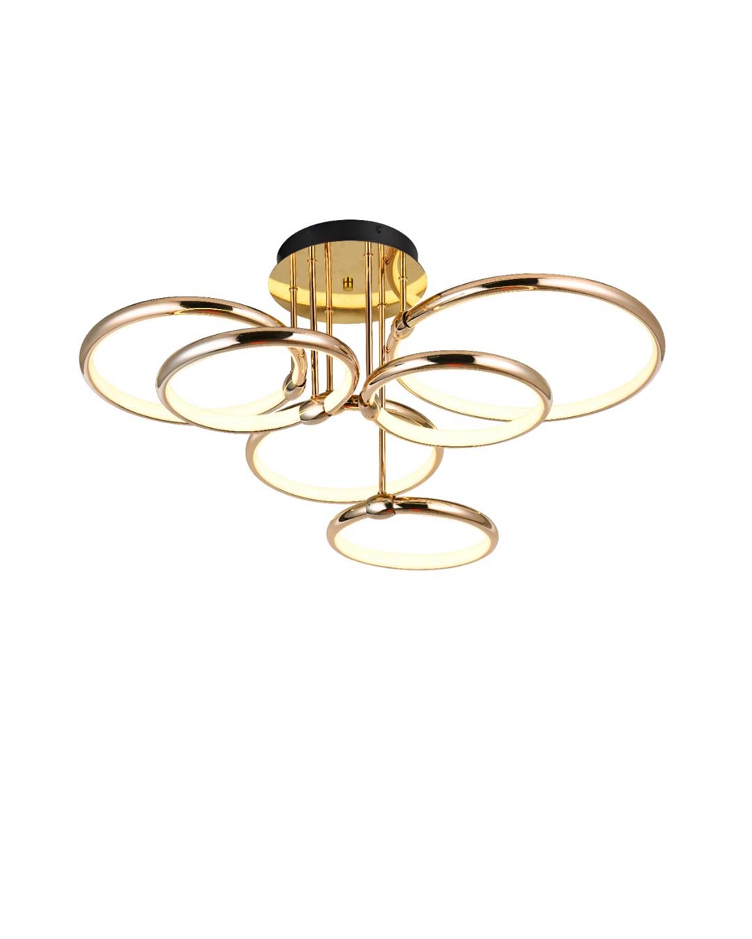 Atmospheric Circle Rings Chandelier - The Decor Kart