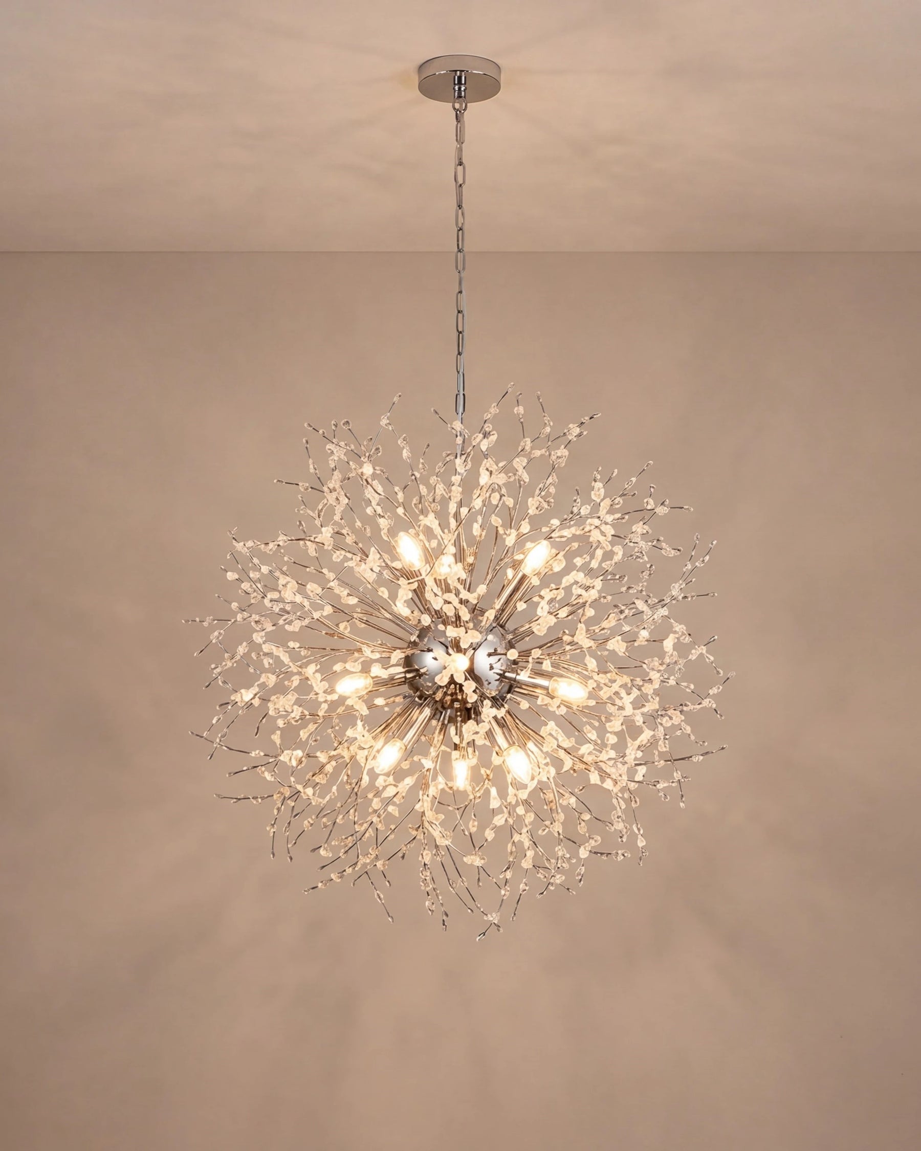 Crystal Burst Pendant Light 