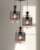Modern Industrial Geometric Pendant Light 