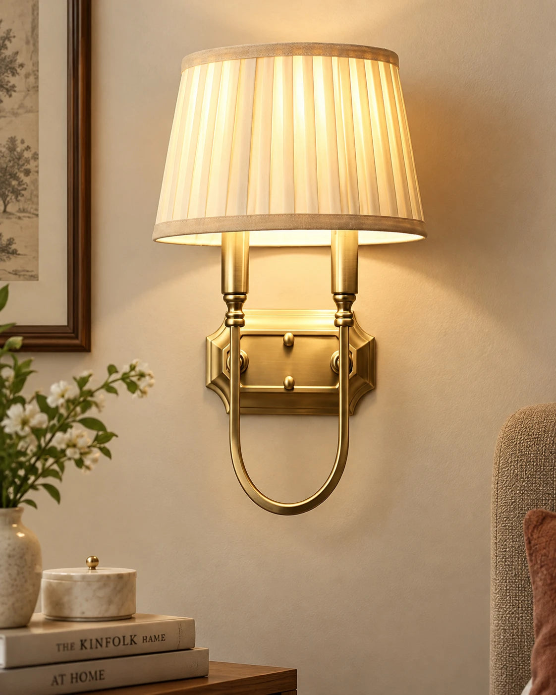 Aurelia Classic Double-Arm Wall Sconce