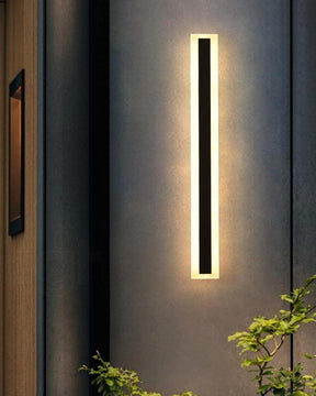 Exterior Black Long Wall Light - The Decor Kart 