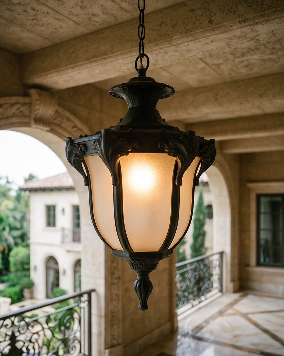 Aurelia Crown Pendant Light - Black 