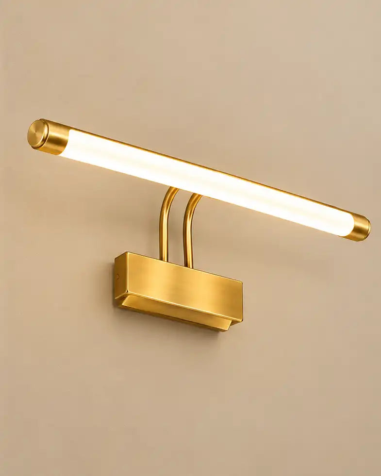 Gold Linear LED Mirror Light - 12 Watt