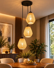 Aria Triple Cascade Pendant Light