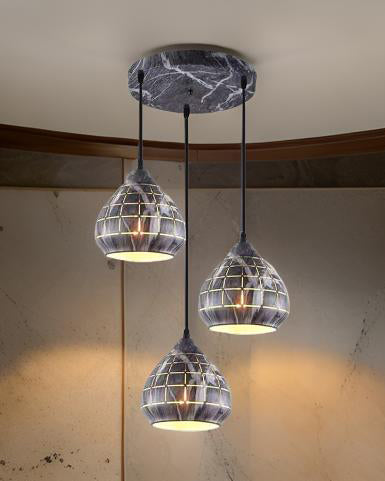 Brick Pattern Pendant Light 
