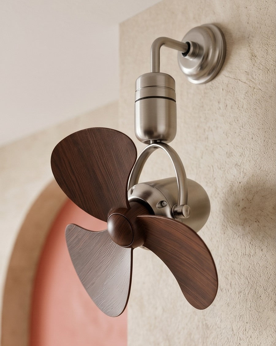 Orbit Adjustable Wall Mount Fan - Silver 