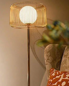 French Gold Floor Lamp - The Decor Kart 