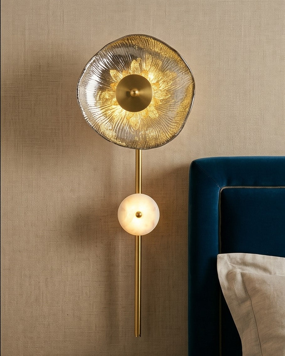 Moonstone Bloom Wall Light 