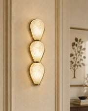 Lunessa Trio Glass Wall Light
