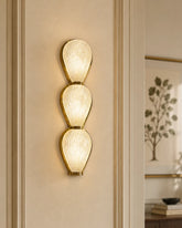 Lunessa Trio Glass Wall Light 