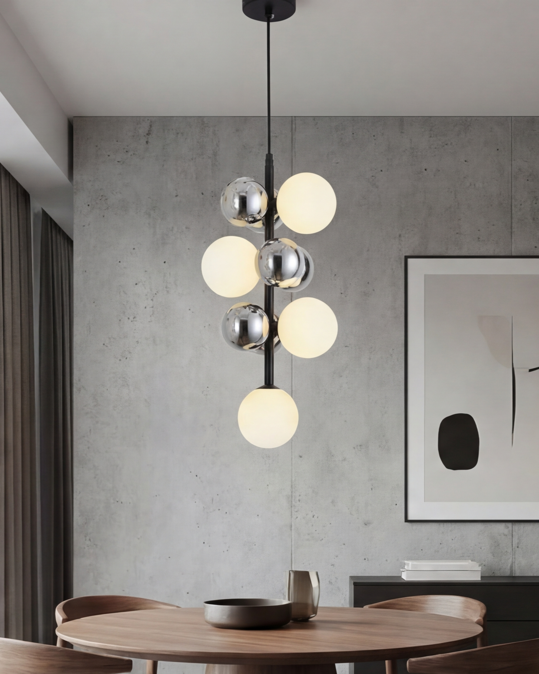Orb Cluster Balance Pendant Light 