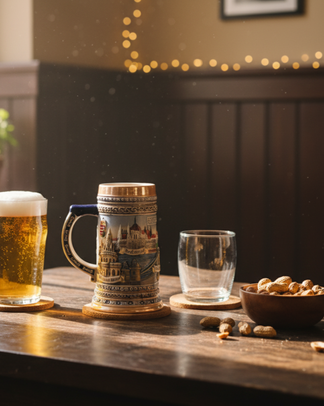 Vintage Stein Beer Mug 